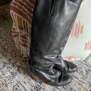 Black Heeled Boots